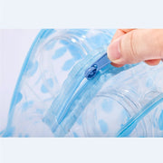 Polka Dot Waterproof Make-Up Bag, Zipper